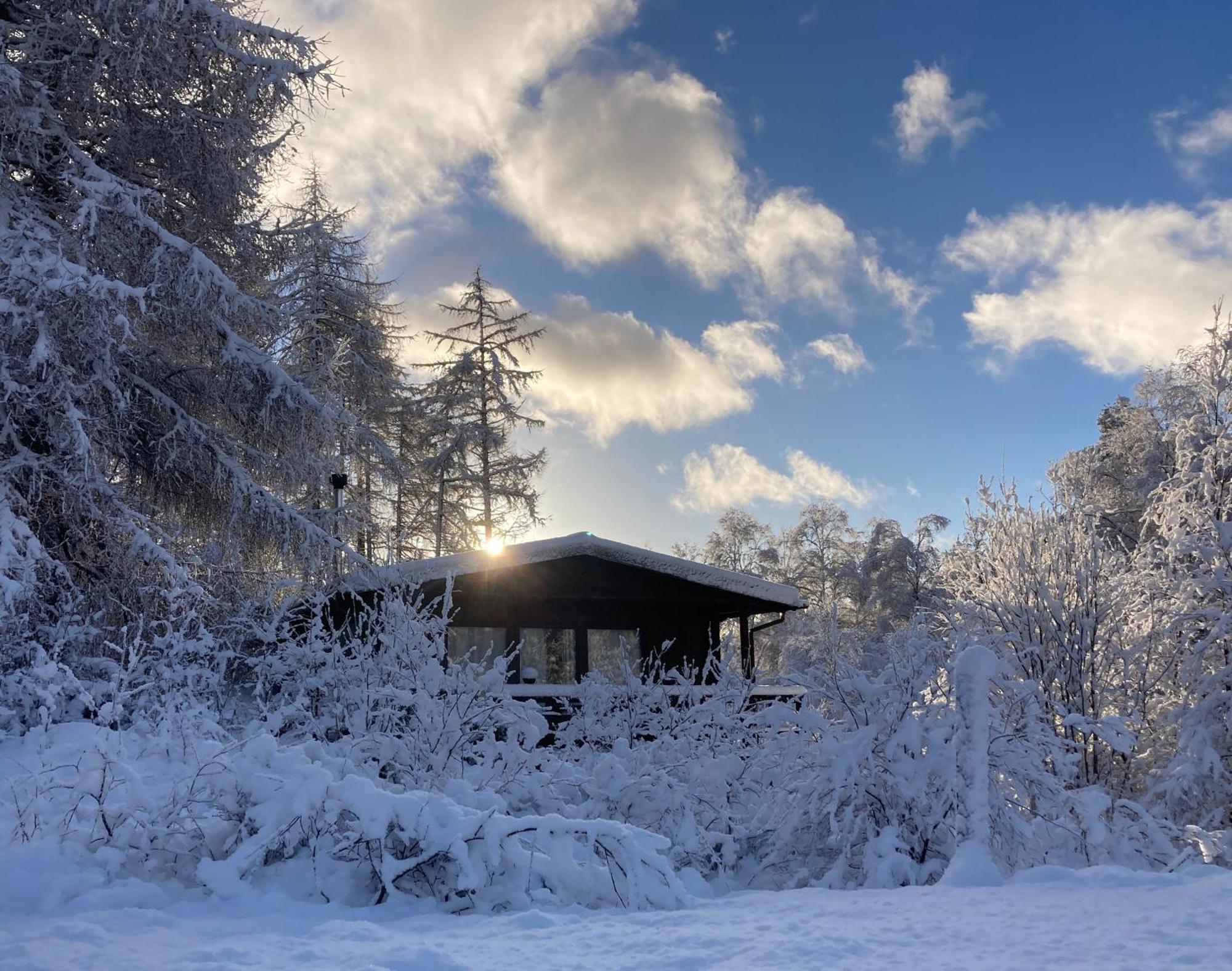 Ferienwohnung Woodland Retreats Fort William Exterior foto