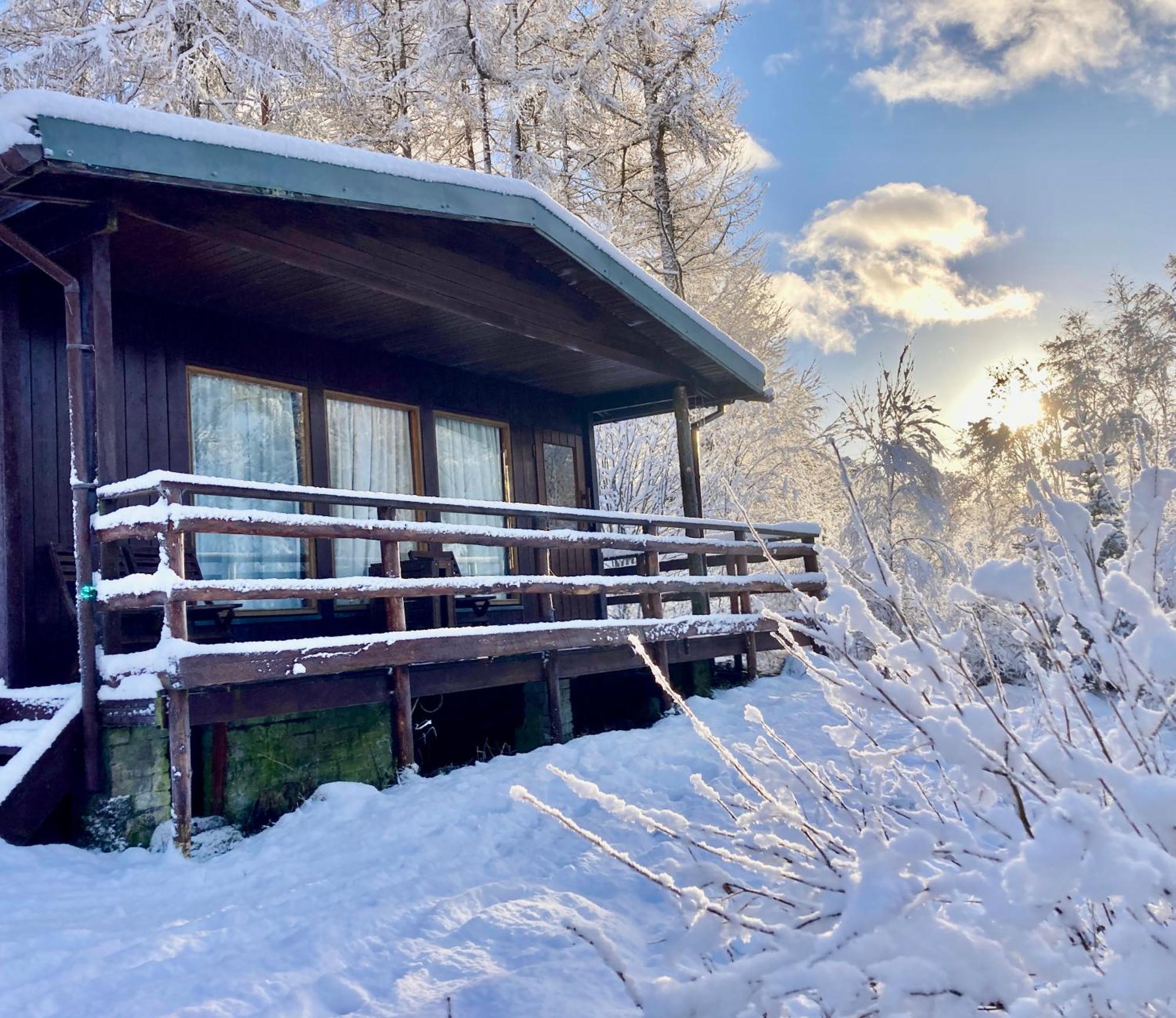 Ferienwohnung Woodland Retreats Fort William Exterior foto